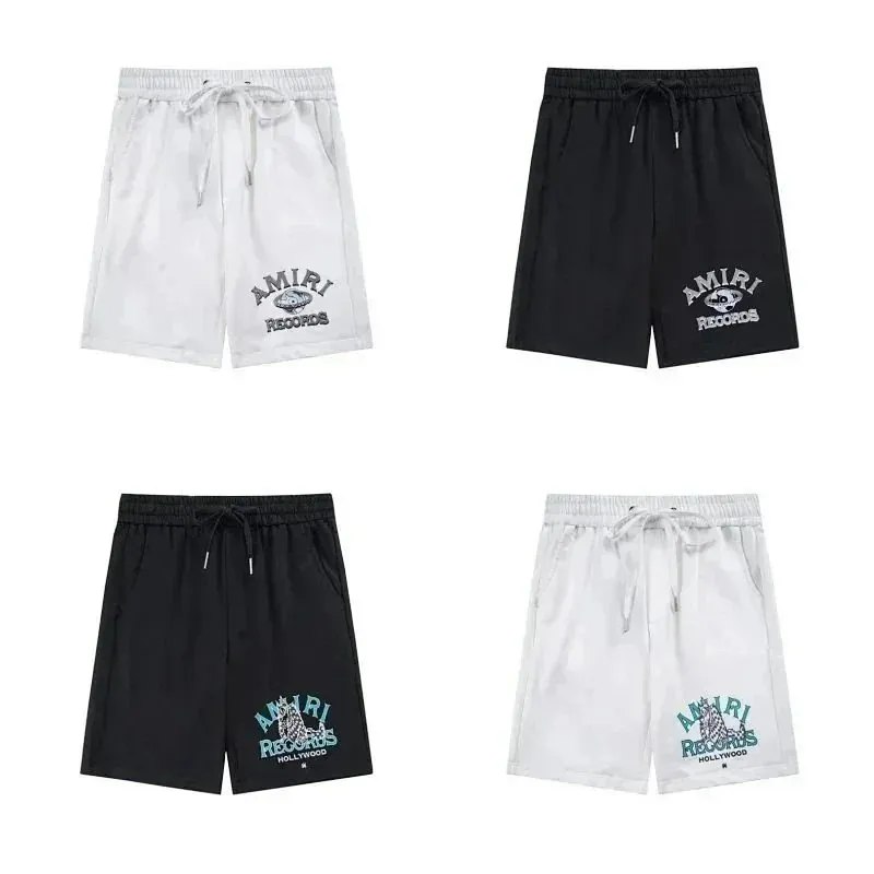 Amiri Records Logo Sweat Shorts