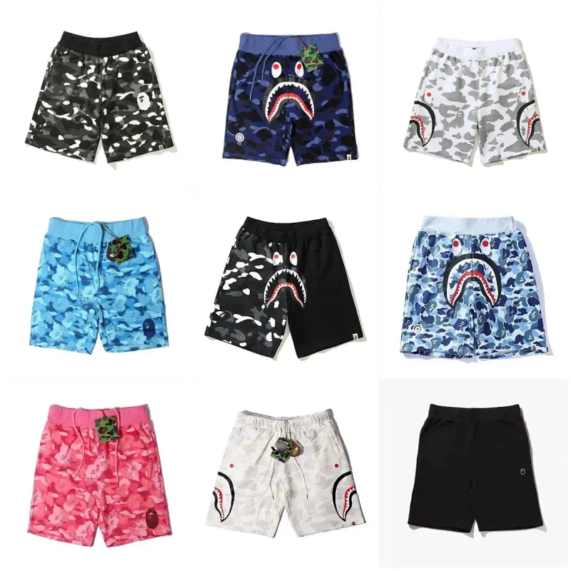 Bape Shark Camo Shorts Collection