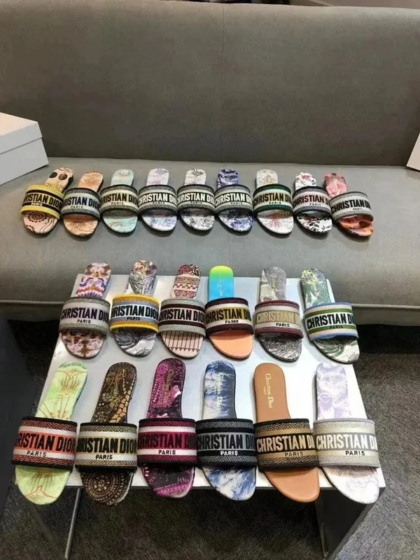 Dior Christian Dior Embroidered Slide Collection