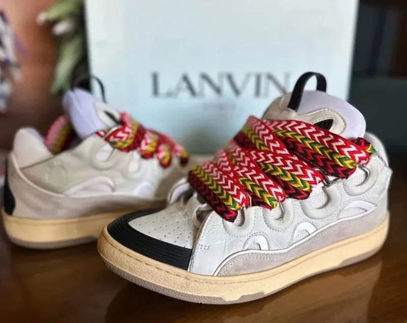 Lanvin Curb Sneakers
