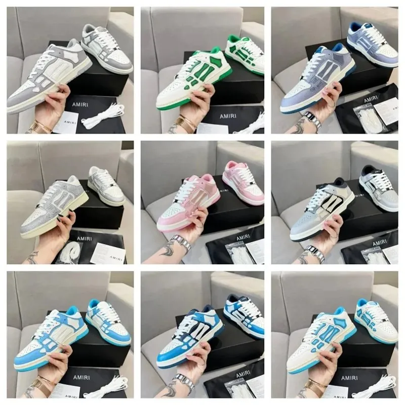 Amiri Skel Top Low Sneakers
