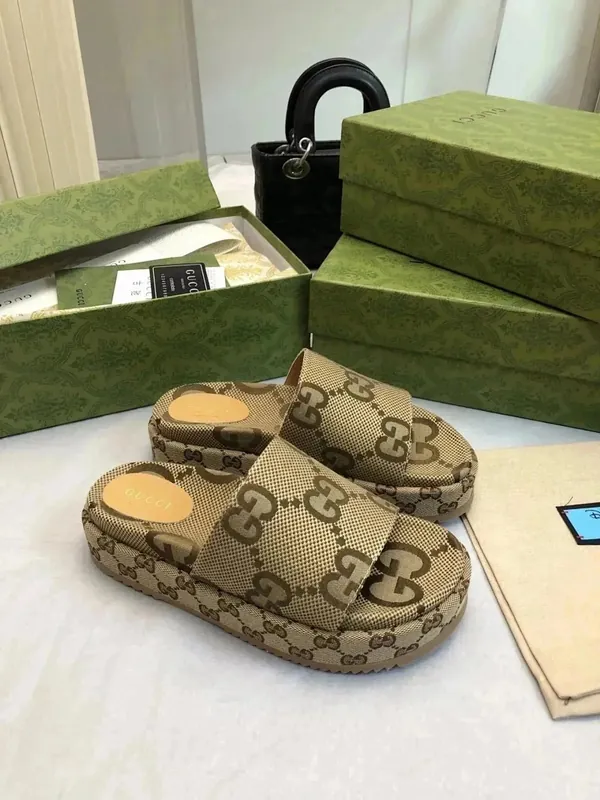 Gucci GG Platform Slide Sneakers