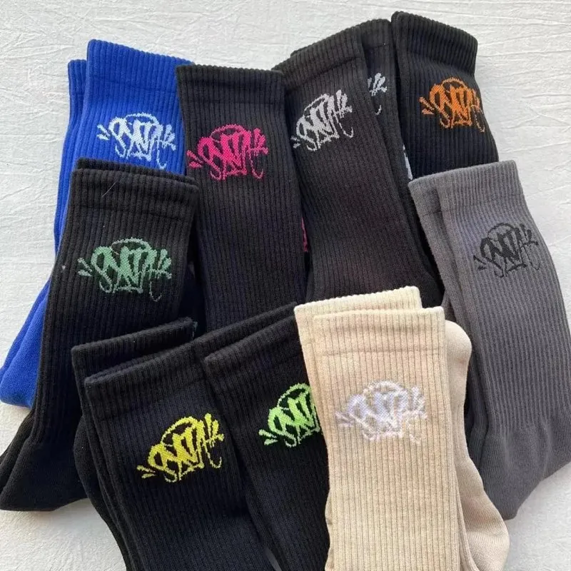 Syna World Graffiti Logo Crew Socks Collection