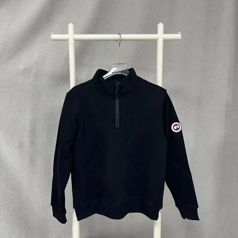 Canada Goose Arm Badge Half-Zip Sweatshirt