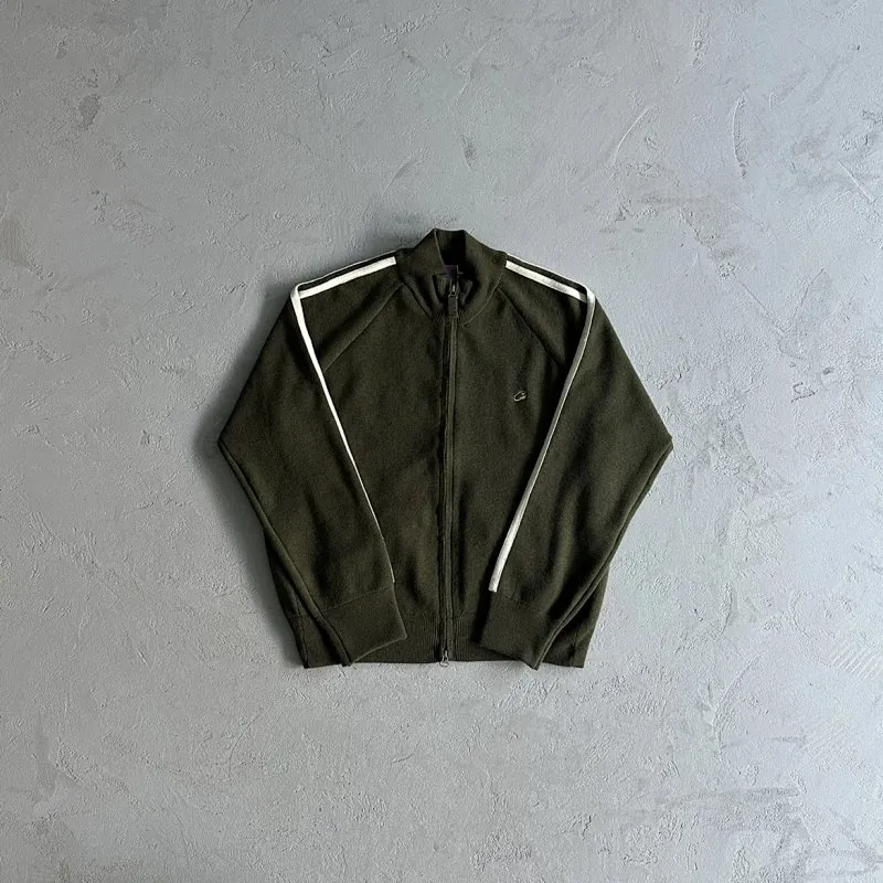 Corteiz Striped Knit Track Jacket