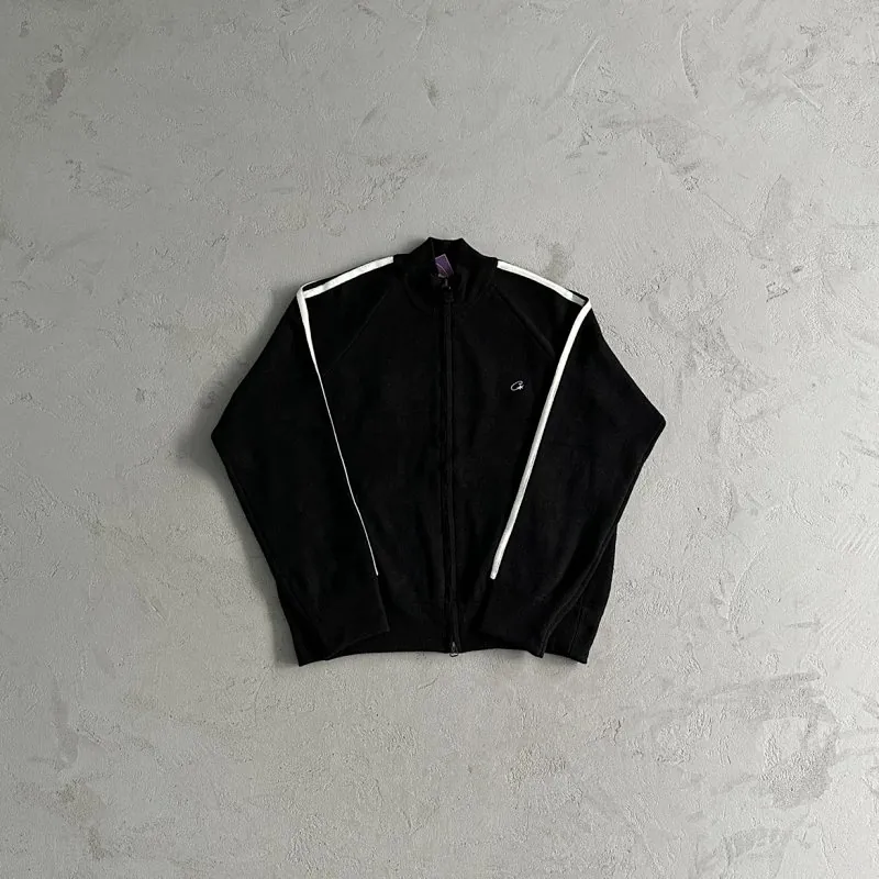 Corteiz Striped Knit Track Jacket