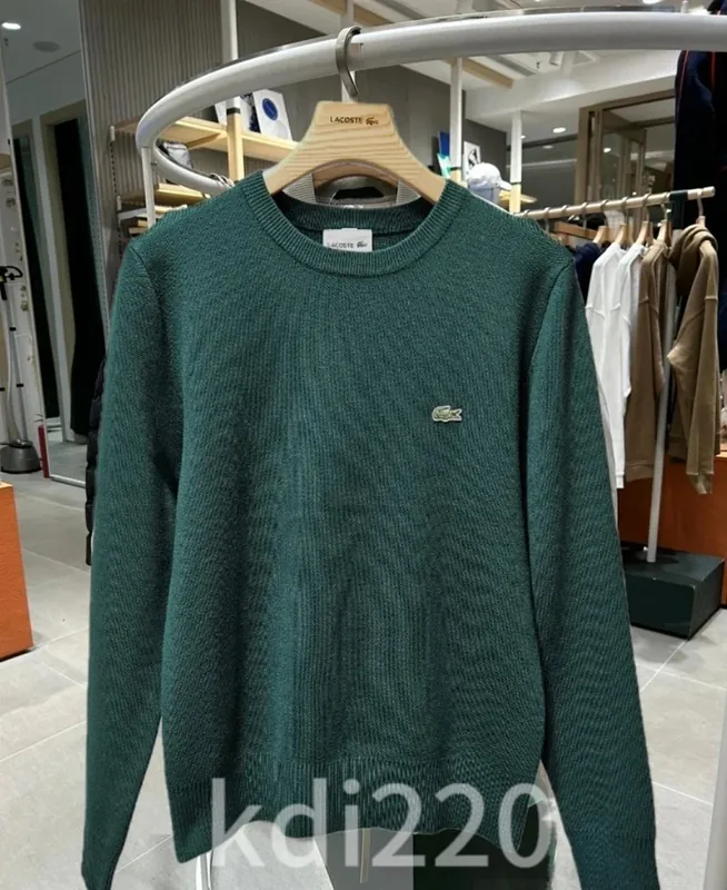 Lacoste Croc Logo Knit Sweater