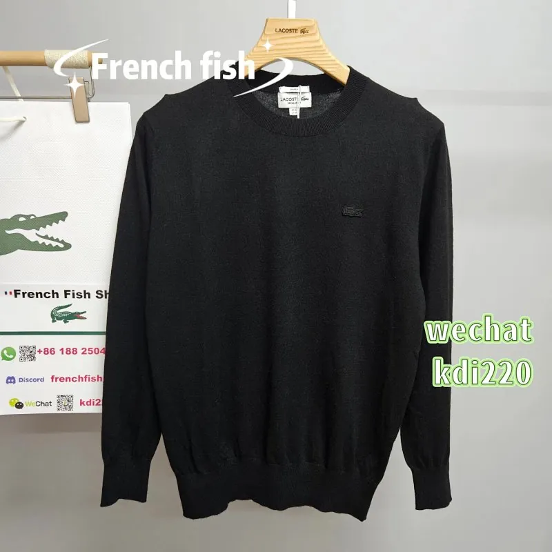 Lacoste Croc Logo Knit Sweater