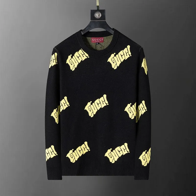 Gucci Allover Logo Knit Sweater