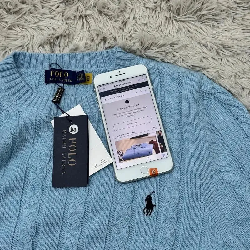 Ralph Lauren Pony Cable Knit Sweater