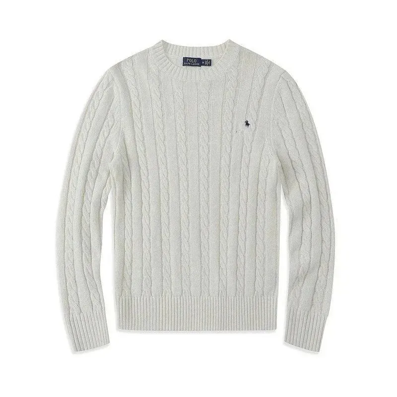 Ralph Lauren Cream Cable Knit Sweater