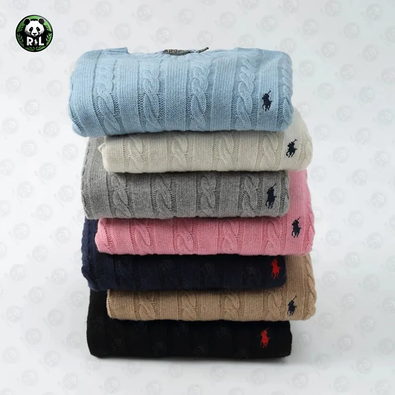 Ralph Lauren Pony Cable Knit Sweater