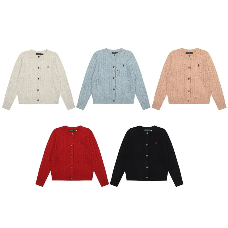 Ralph Lauren Cable Knit Button Cardigan