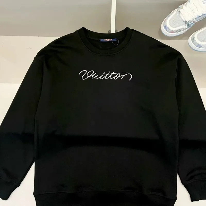 Louis Vuitton Script Logo Sweatshirt