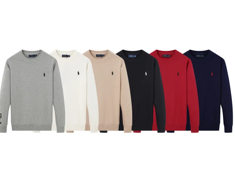 Ralph Lauren Pony Fine Knit Crewneck Sweater