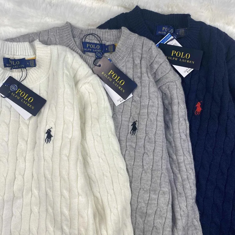 Ralph Lauren Pony Cable Knit Sweater
