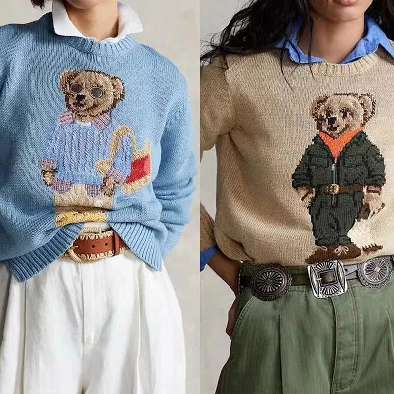 Ralph Lauren Polo Bear Knit Sweater