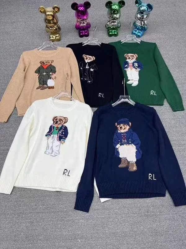Ralph Lauren Polo Bear Knit Sweater