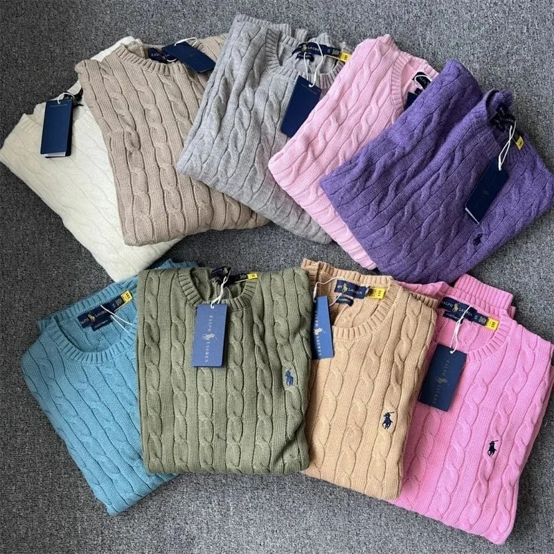 Ralph Lauren Pony Cable Knit Sweater