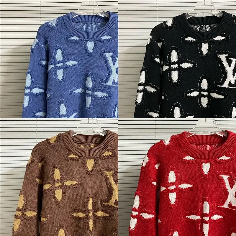 Louis Vuitton Monogram Flower Knit Sweater