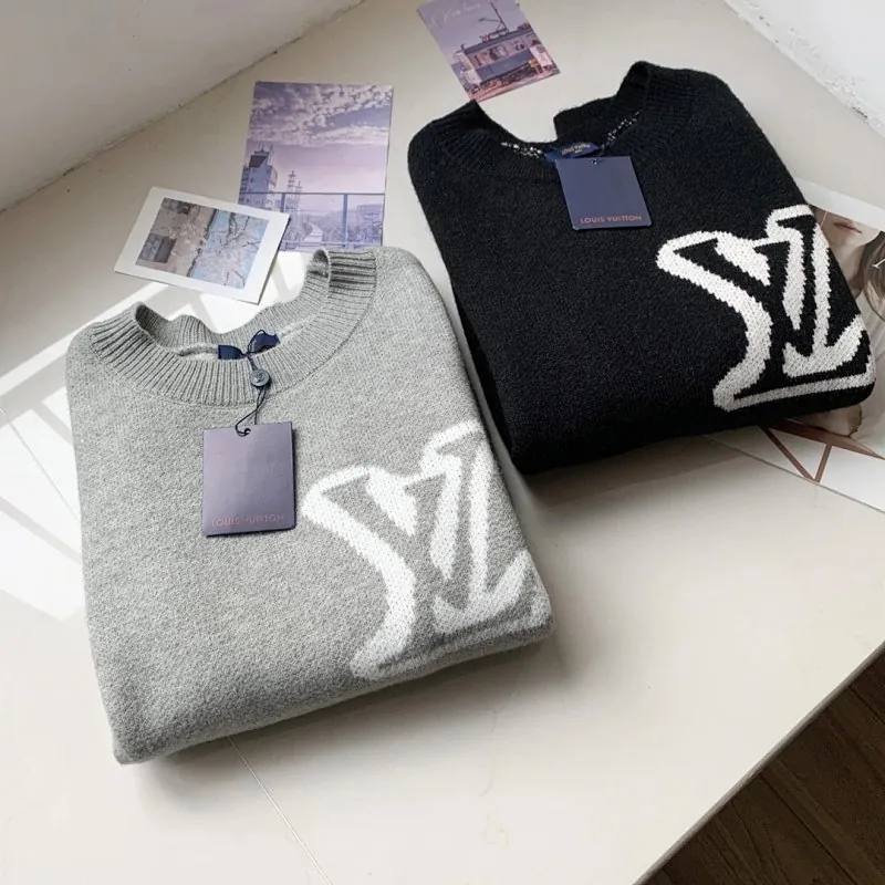 Louis Vuitton LV Logo Knit Sweater Collection