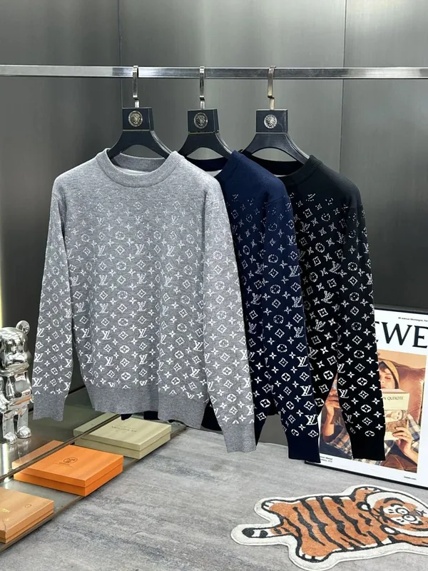 Louis Vuitton Monogram Knit Sweater Collection