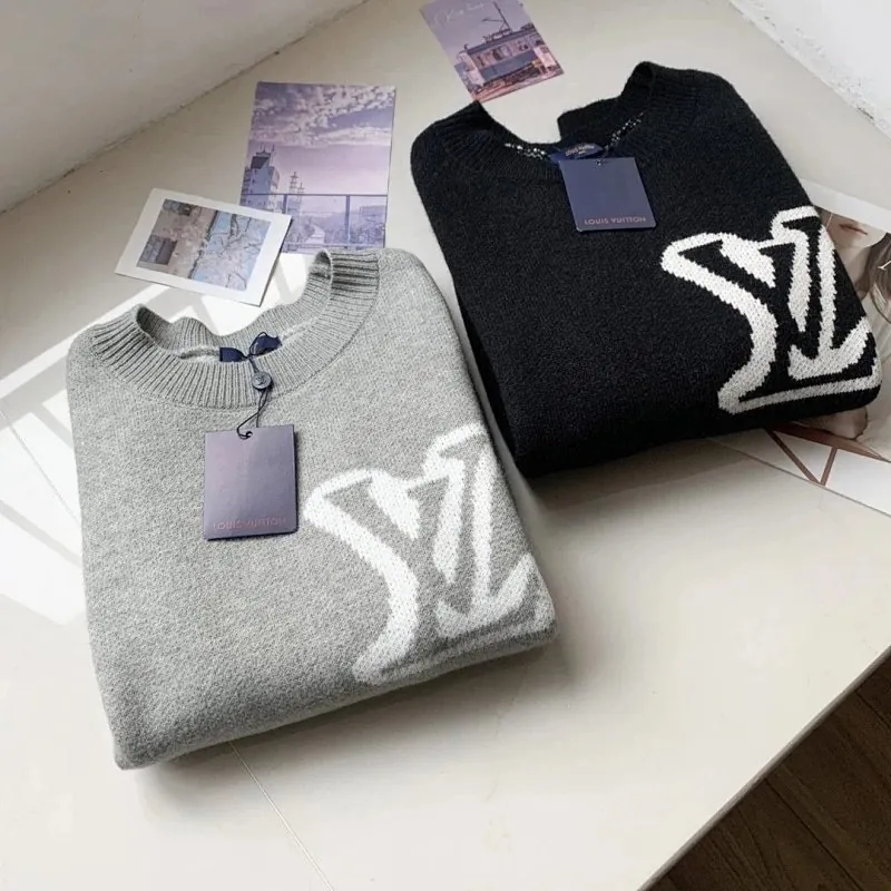 Louis Vuitton LV Logo Knit Sweater Collection