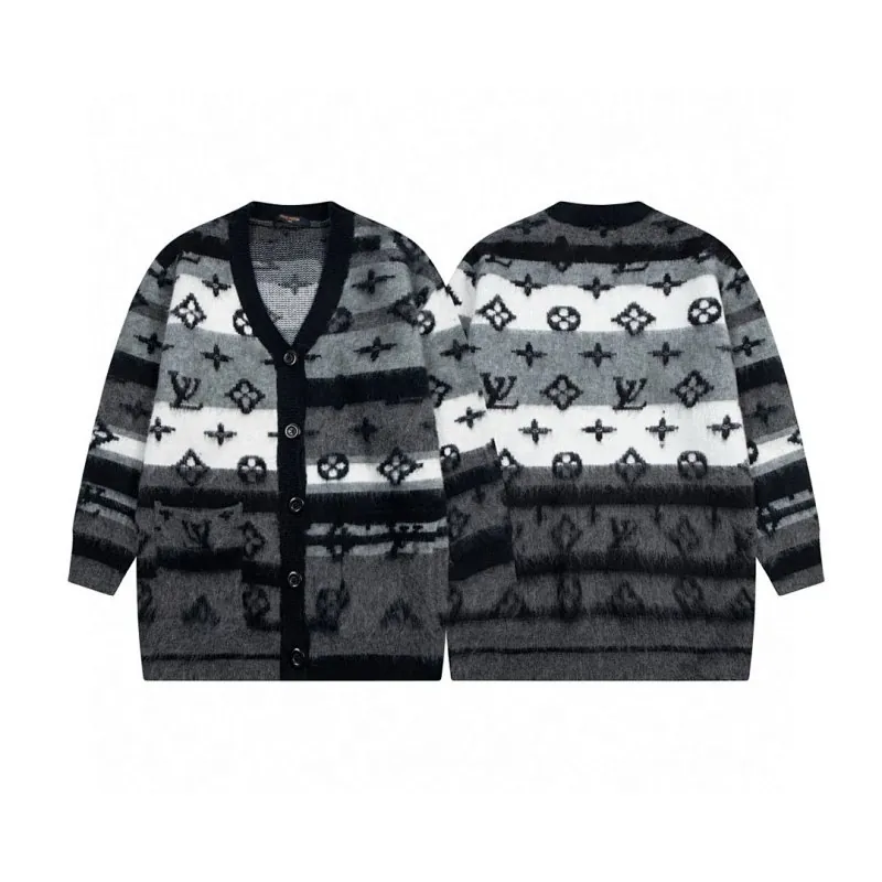 Louis Vuitton Monogram Jacquard Cardigan