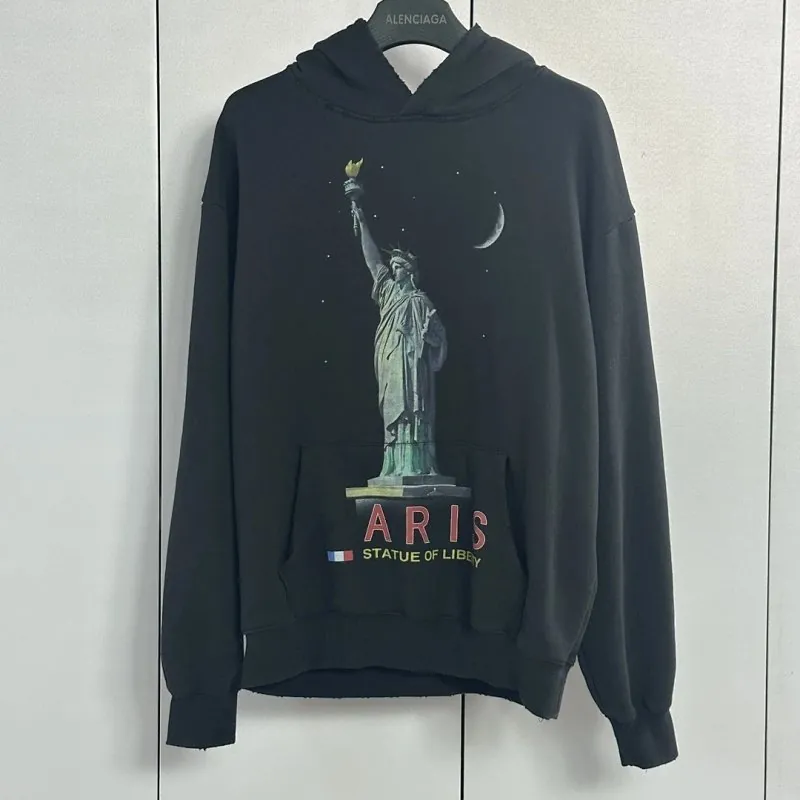 Balenciaga Paris Statue of Liberty Hoodie