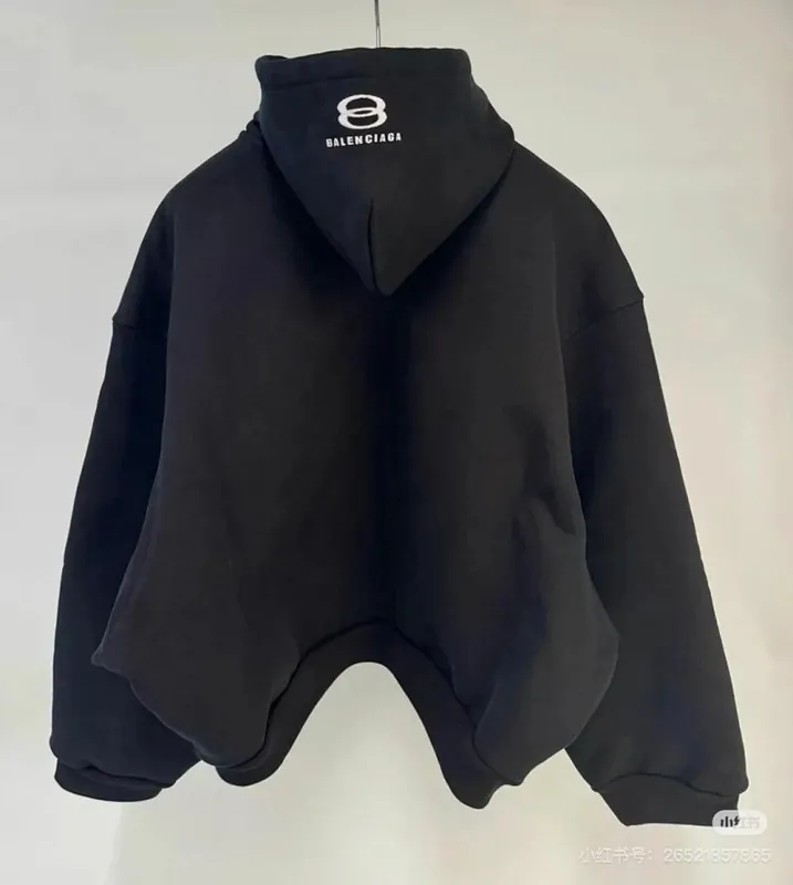 Balenciaga Logo Oversized Hoodie