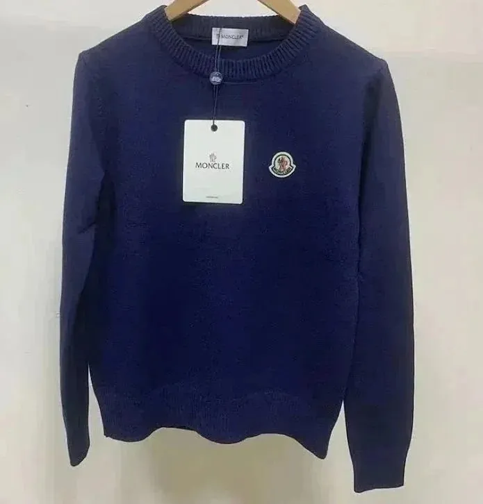 Moncler Logo Patch Knit Sweater