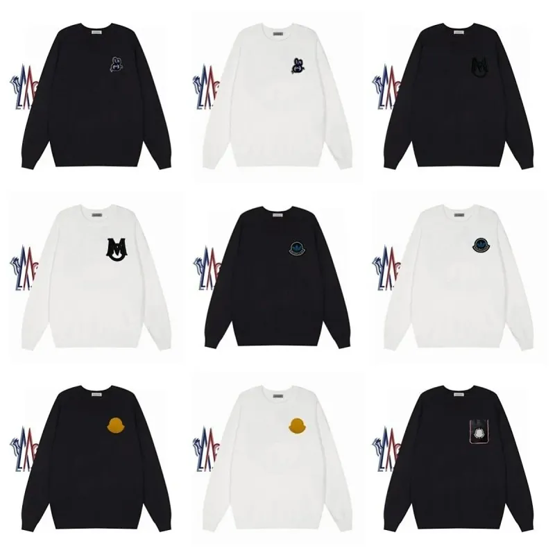 Moncler Logo Patch Knit Sweater Collection