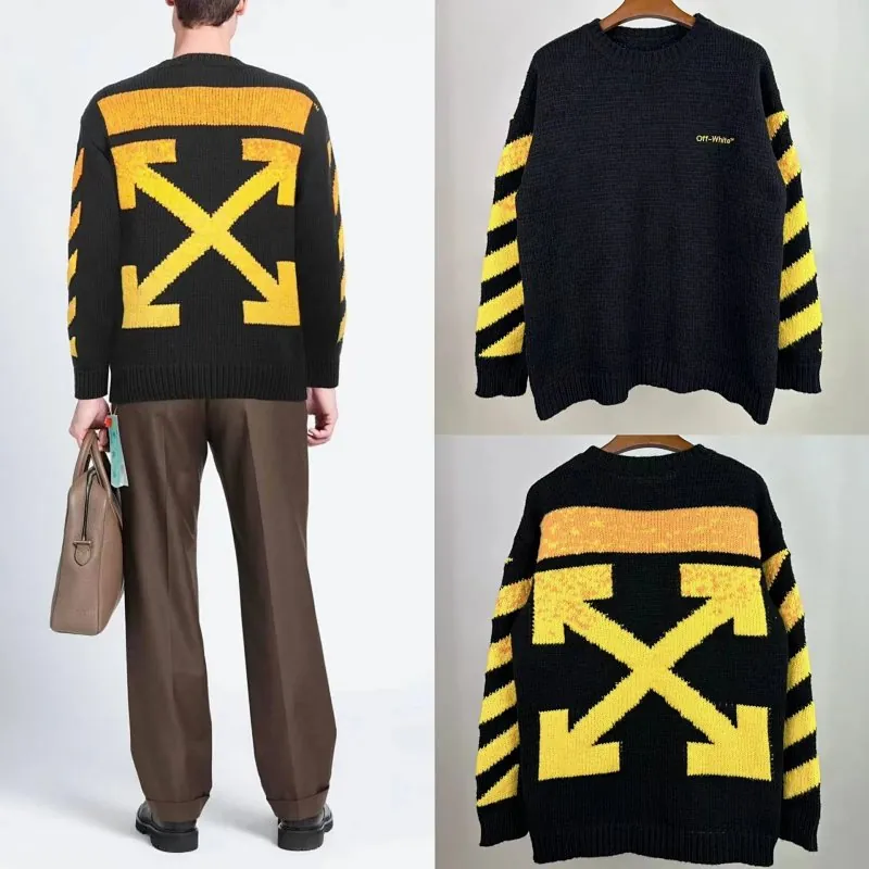 Off-White Arrow Knit Sweater