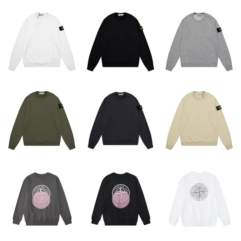 Stone Island Compass Badge Sweatshirt Collection