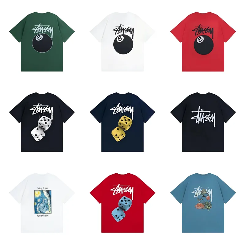 Stussy 8 Ball T-Shirt Collection