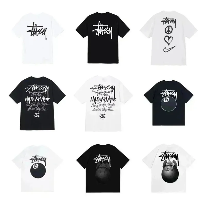 Stussy Script Logo T-Shirt Collection