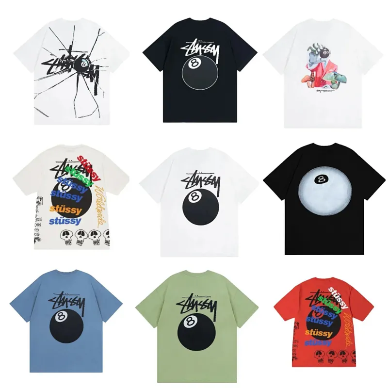 Stussy 8 Ball Graphic T-Shirt Collection