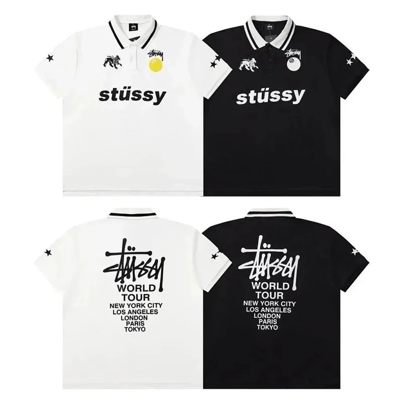 Stussy World Tour Jersey T-Shirt Collection
