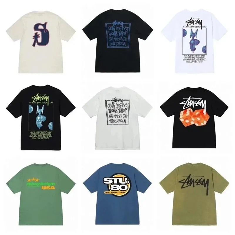 Stussy Graphic T-Shirt Collection