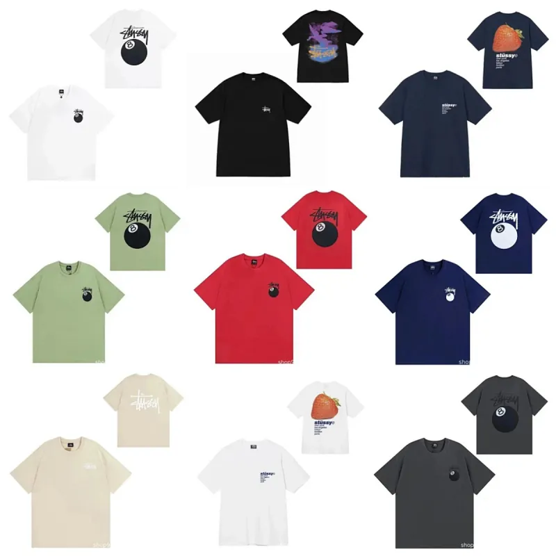 Stussy 8 Ball T-Shirt Collection