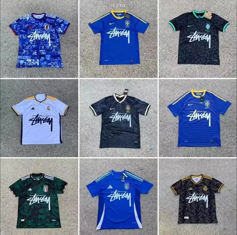 Stussy Football Jersey Collection