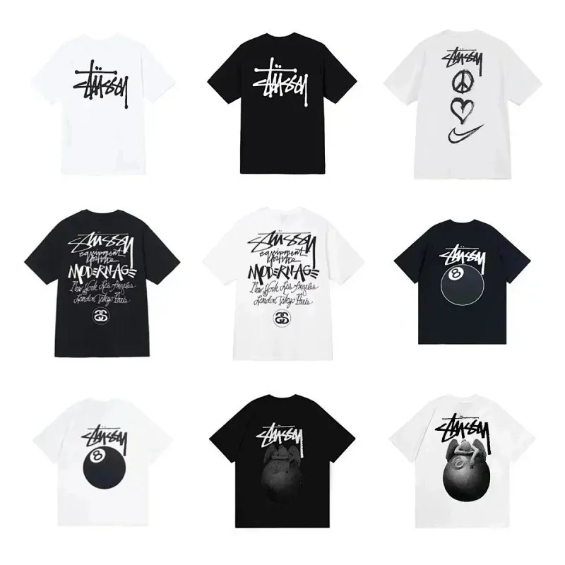 Stussy Script Logo T-Shirt Collection