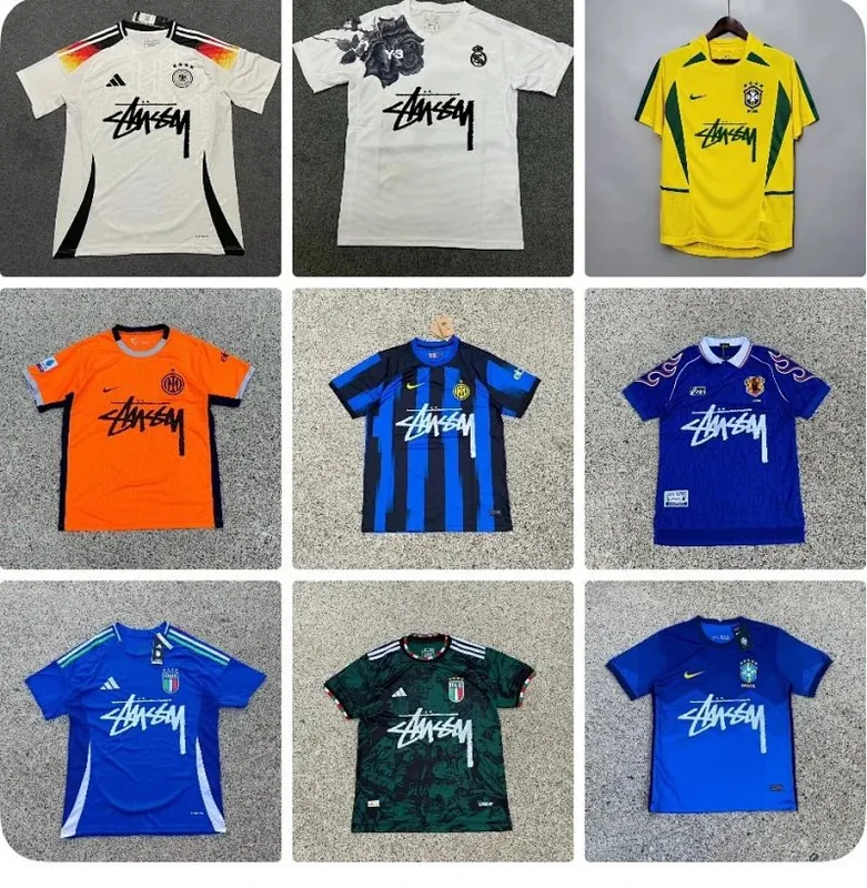 Stussy Football Jersey Collection