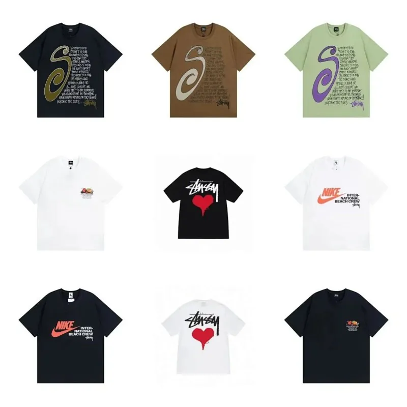Stussy S Logo T-Shirt Collection