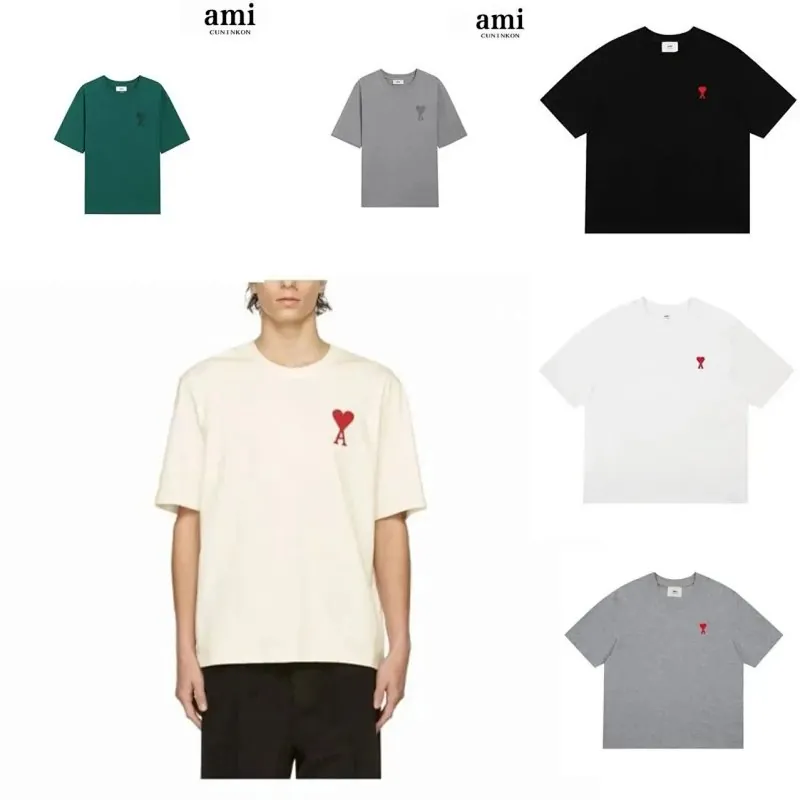 Ami Paris Heart Logo T-Shirt Collection