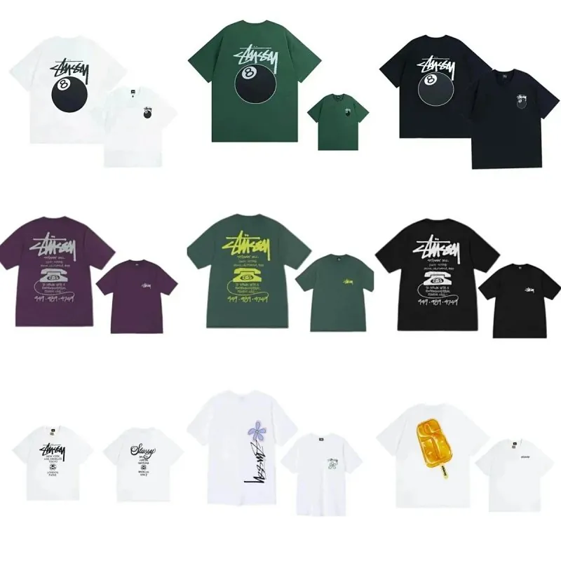 Stussy 8 Ball T-Shirt Collection