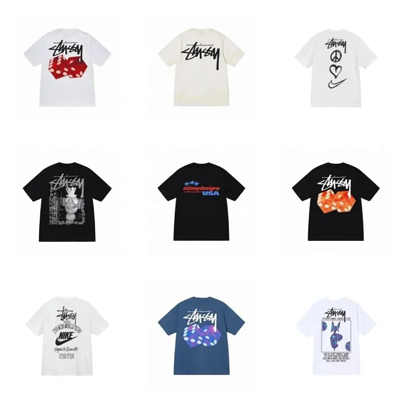 Stussy Graphic T-Shirt Collection