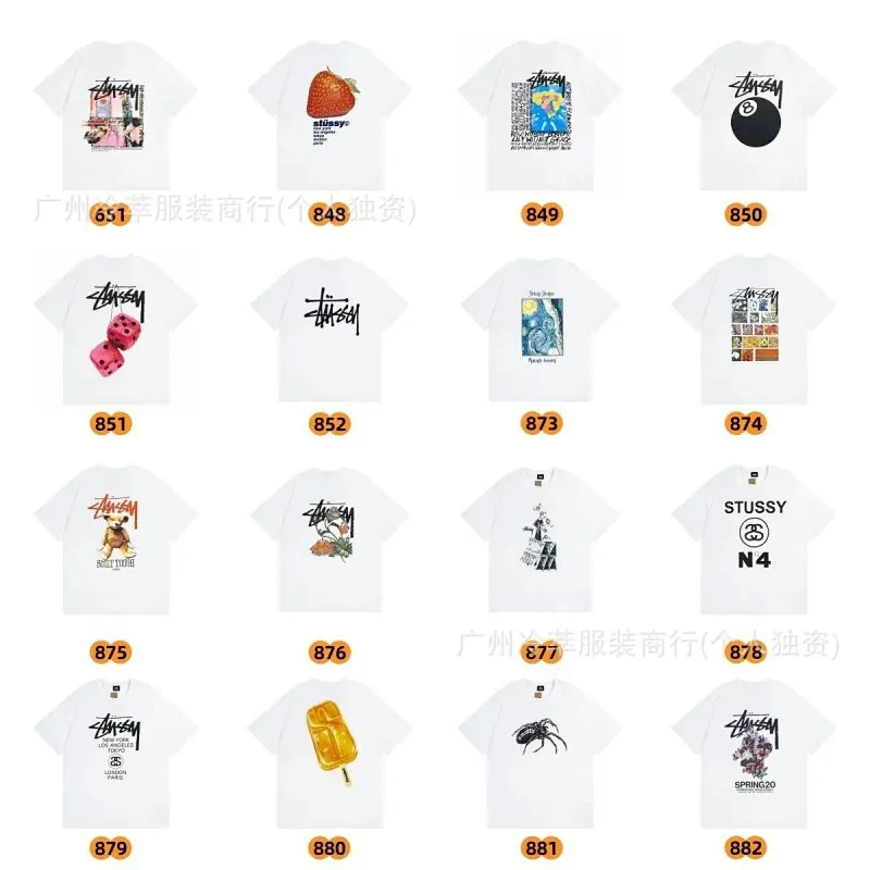 Stussy Graphic T-Shirt Collection