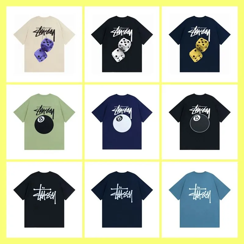 Stussy 8 Ball Dice T-Shirt Collection