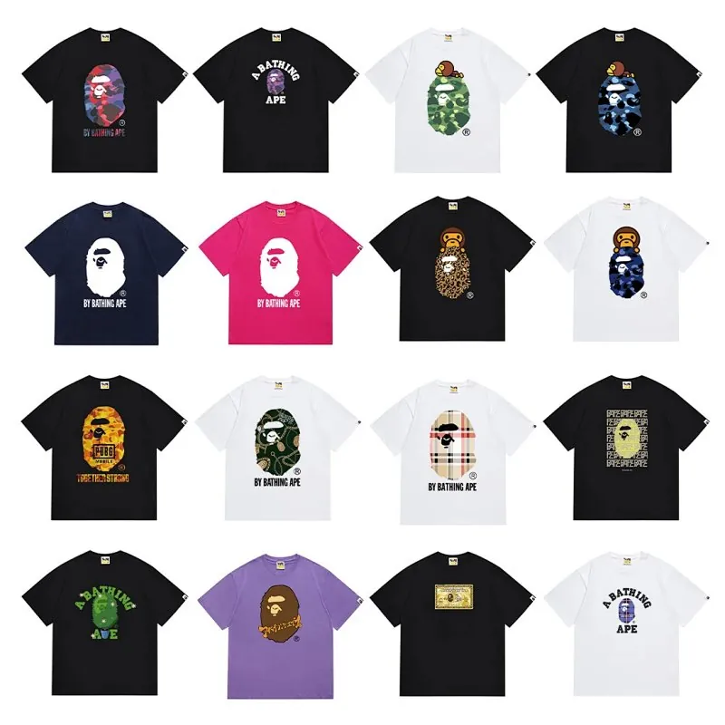 BAPE Ape Head T-Shirt Collection